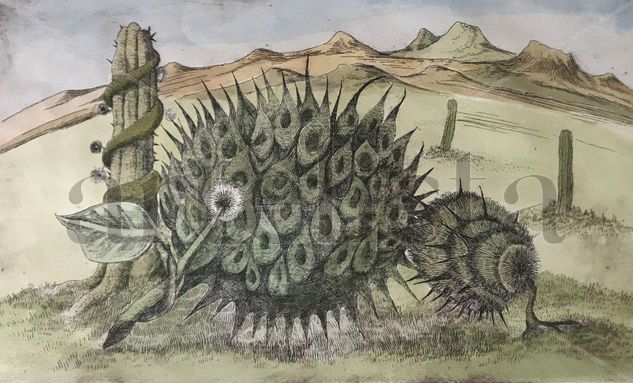 Cactus Etching Process