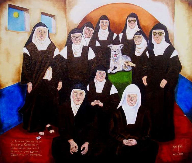 La Terrible Leyenda de un Perro de un Convento de Carmelitas que en las Noches de Luna llena se conv