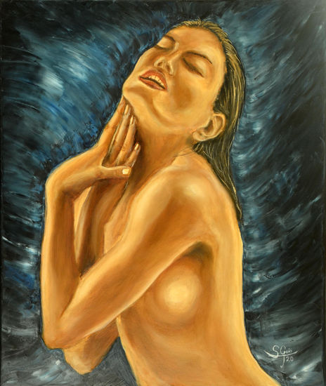 Piel femenina 3 Oil Canvas Nude Paintings