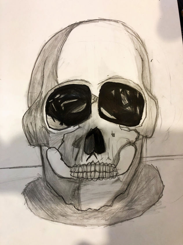 la calavera oscura