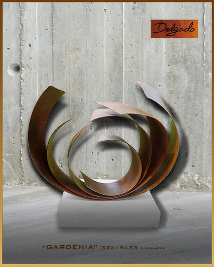 GARDENIA Metal Abstract