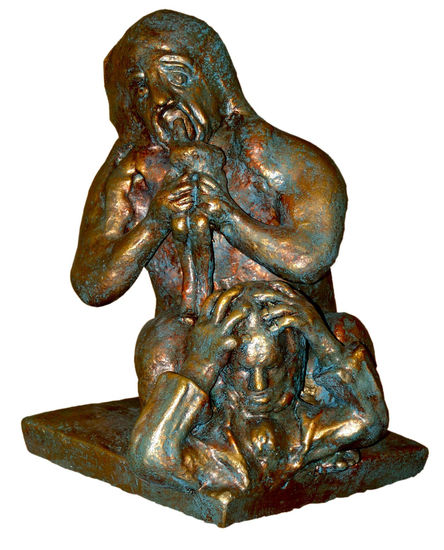 LA FANTASIA AISLADA DE LA RAZON Bronze Figurative