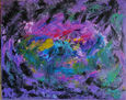 Abstracto en morado