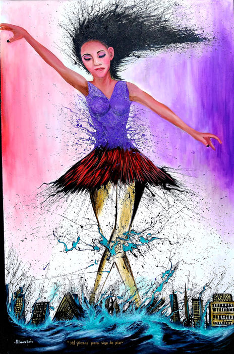 The dance girld