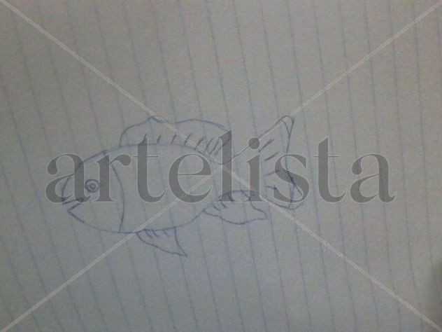pez dibujo