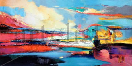 Colorful cloud 679