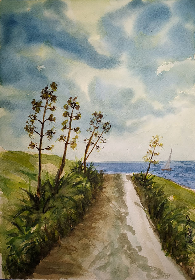 Por aquí se va a la playa