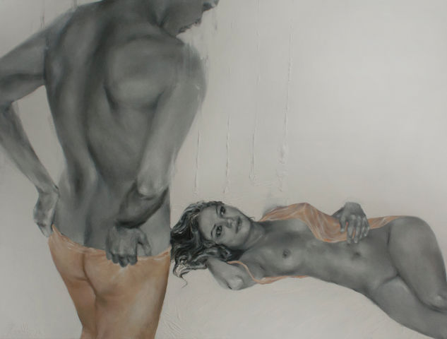 Enamoramiento Oil Canvas Nude Paintings