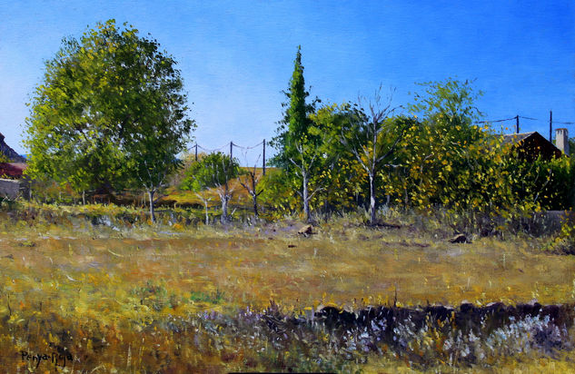 Paisaje de mediodia Oil Canvas Landscaping