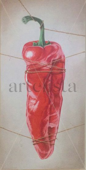 Pimiento Yin Oil Canvas Still Life Paintings