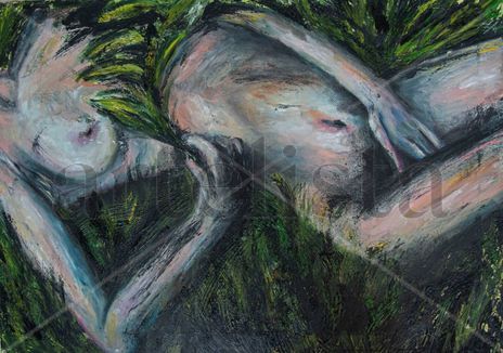Desnudo recostado
