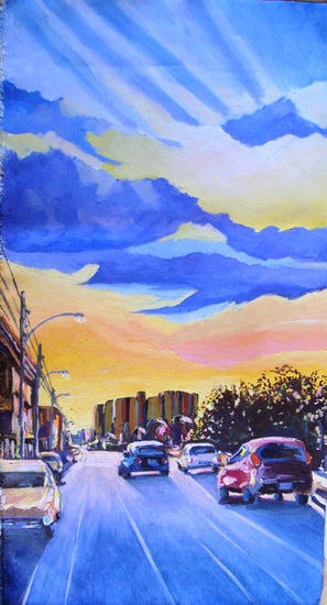 CALLE LAGUNA Oil Canvas Landscaping