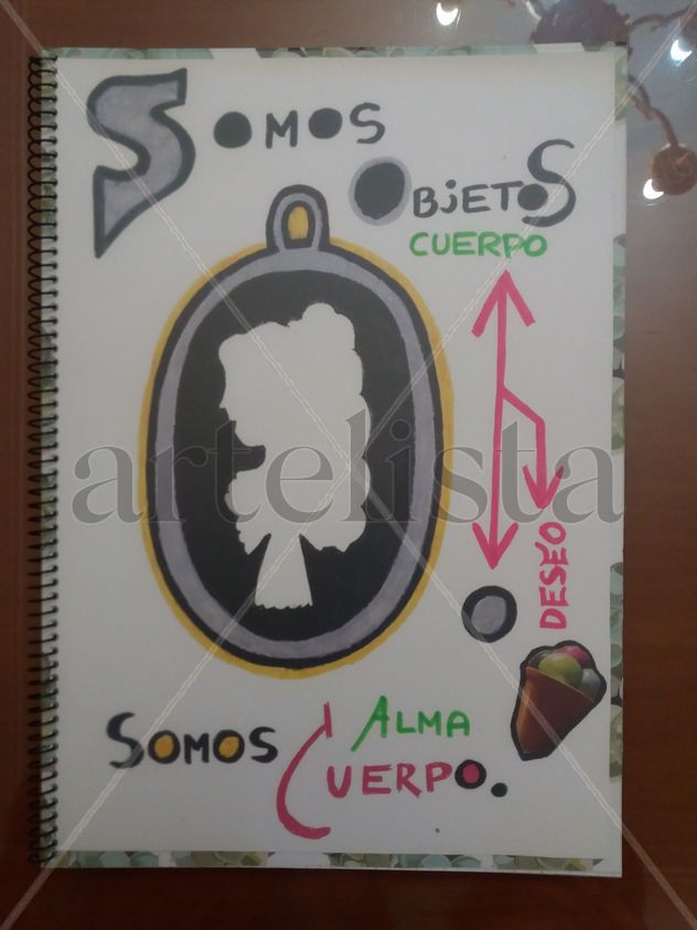 Cuaderno customizado VENDO REPRODUCCIONES 76 EUROS
