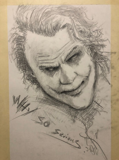 Why so serious Otros Papel Retrato