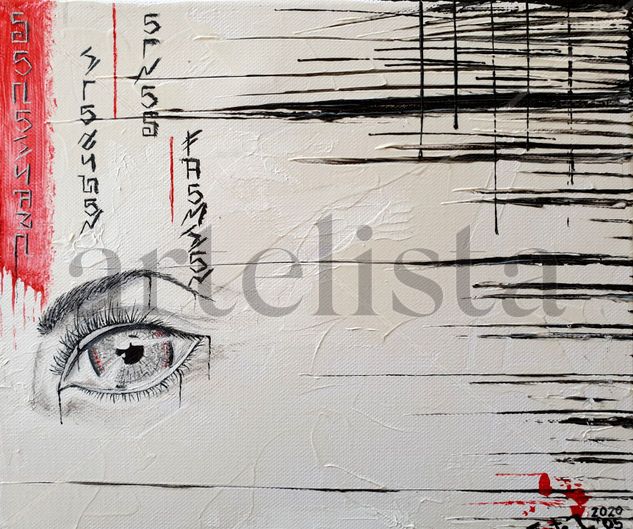 Ojo humano Acrylic Canvas Others