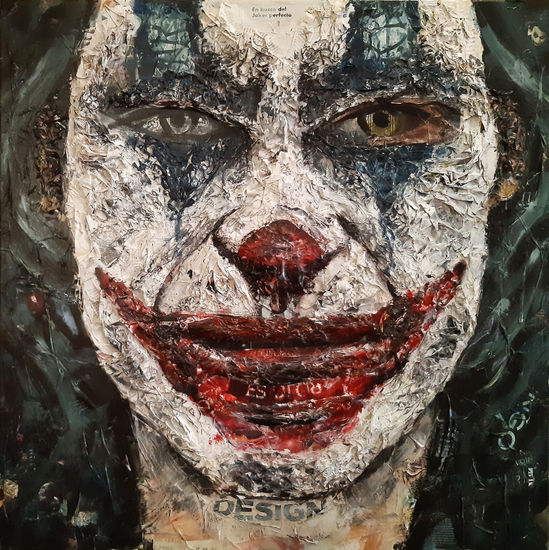 En busca del Joker perfecto Canvas Portrait