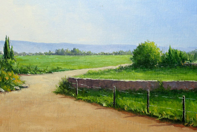 Campo de pastoreo Oil Canvas Landscaping