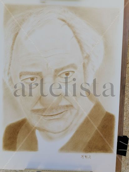 Fernan Oil Paper Portrait