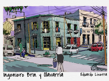 Calle en La Boca