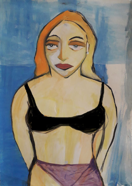 La bañista