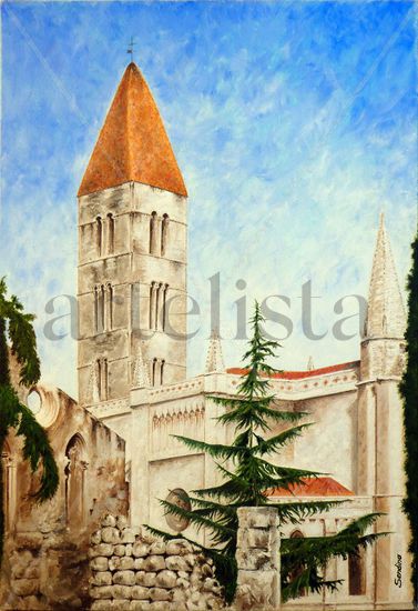 La Antigua Oil Canvas Landscaping