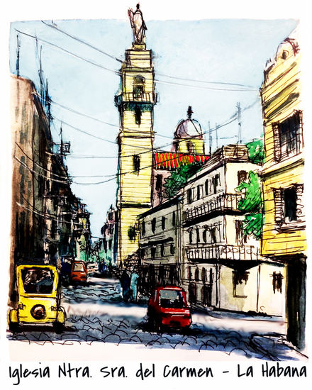 La habana Mixed Media