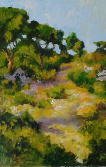 La dehesa Oil Paper Landscaping