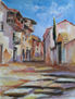 calle de pueblo