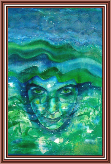 Agua Marina (Una Mirada Al Futuro) Oil Canvas Others