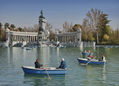PARQUE DEL RETIRO DE MADRID, ESTANQUE GRANDE