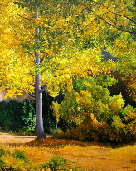 Otoño Oil Canvas Landscaping