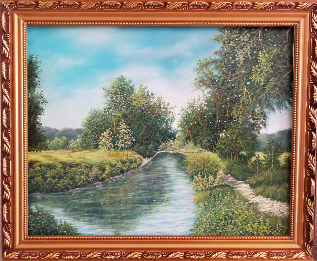 Naturaleza rural Oil Canvas Landscaping