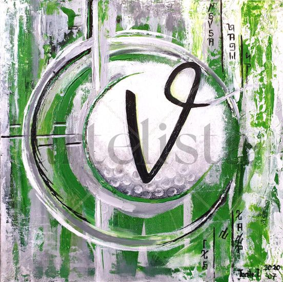 Vice Golf Acrylic Canvas Sports