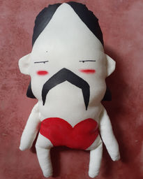 Beardwd girl plush 2