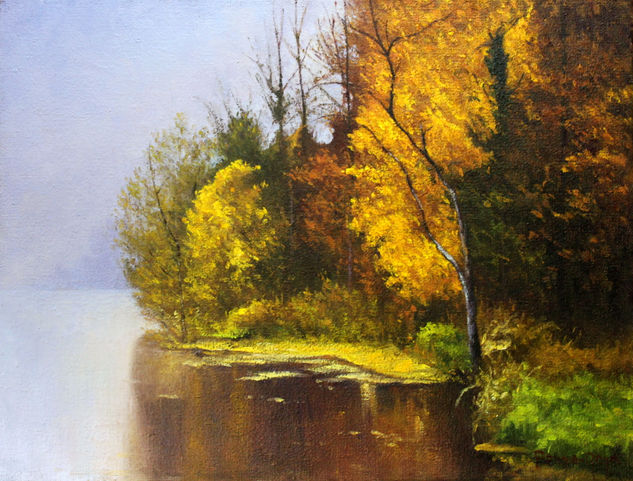 Reflejos de Otoño Oil Canvas Landscaping