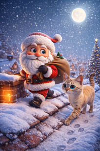 Gatitos en navidad...