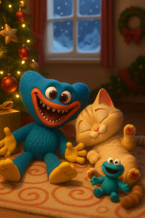 Gatitos en navidad...