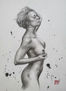 DRAWING- nude girl #2029