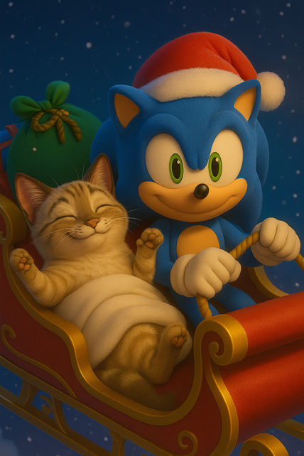 Gatitos en navidad...
