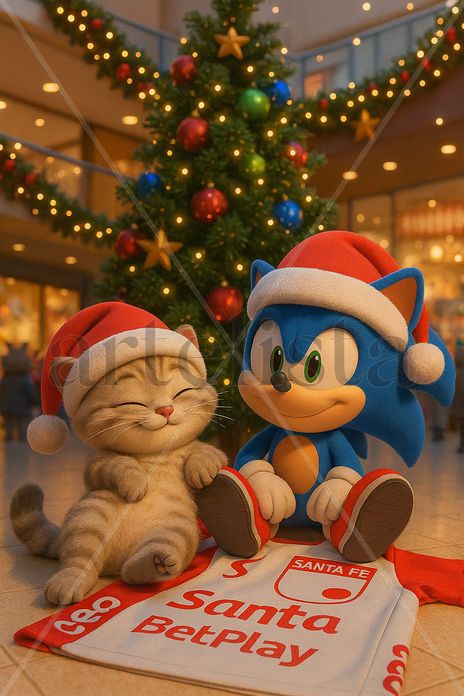Gatitos en navidad...