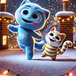 GATITOS EN NAVIDAD thumbnail 1