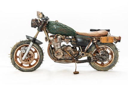 Apocalyptic moto road