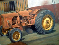 Tractor rojo 2