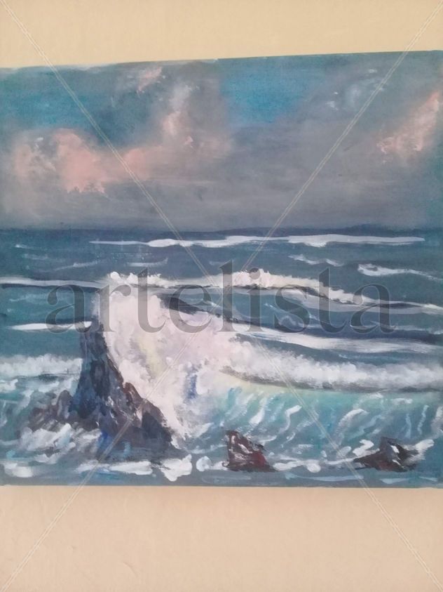 Atardecer marino
