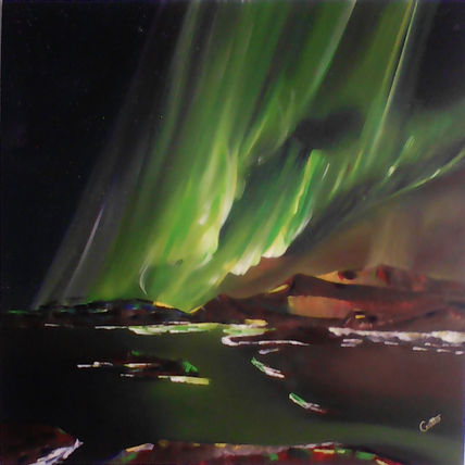 Aurora Boreal 2 (Azul)