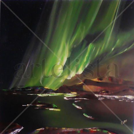 Aurora Boreal 2 (Azul)