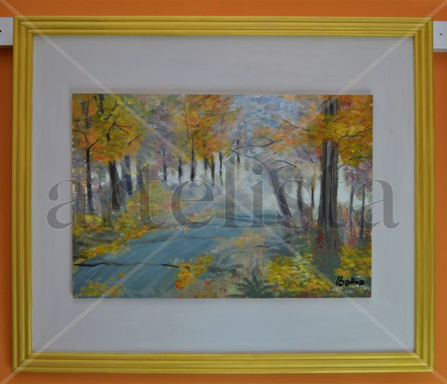 Otoño Brumoso Acrylic Panel Landscaping