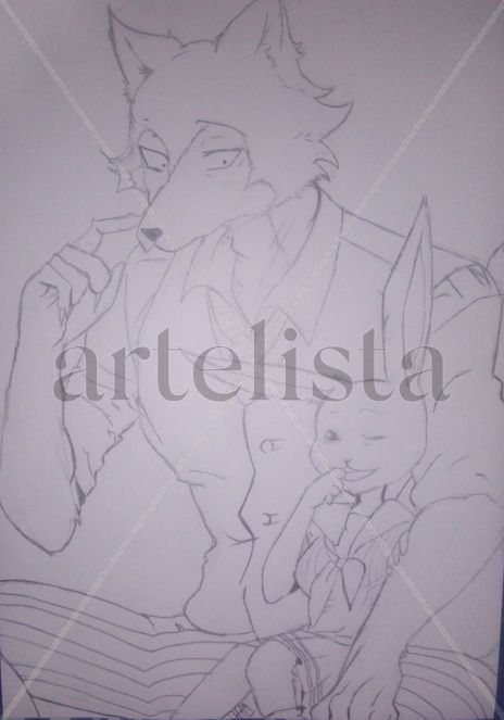 Beastars dibujo