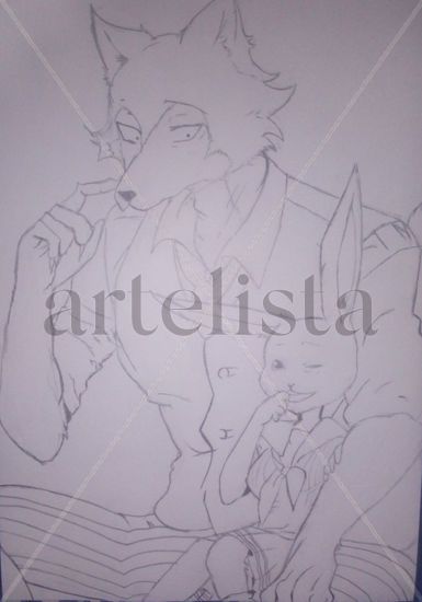 BEASTARS DIBUJO Lápiz