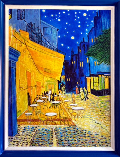 Terraza Café de Arles Oil Canvas Landscaping